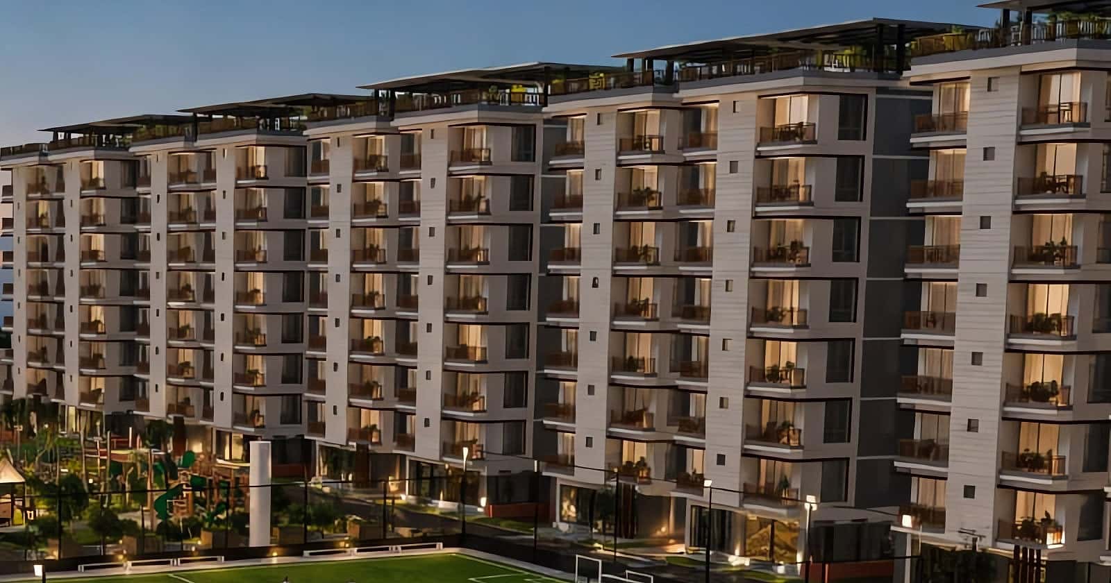 Residential towers