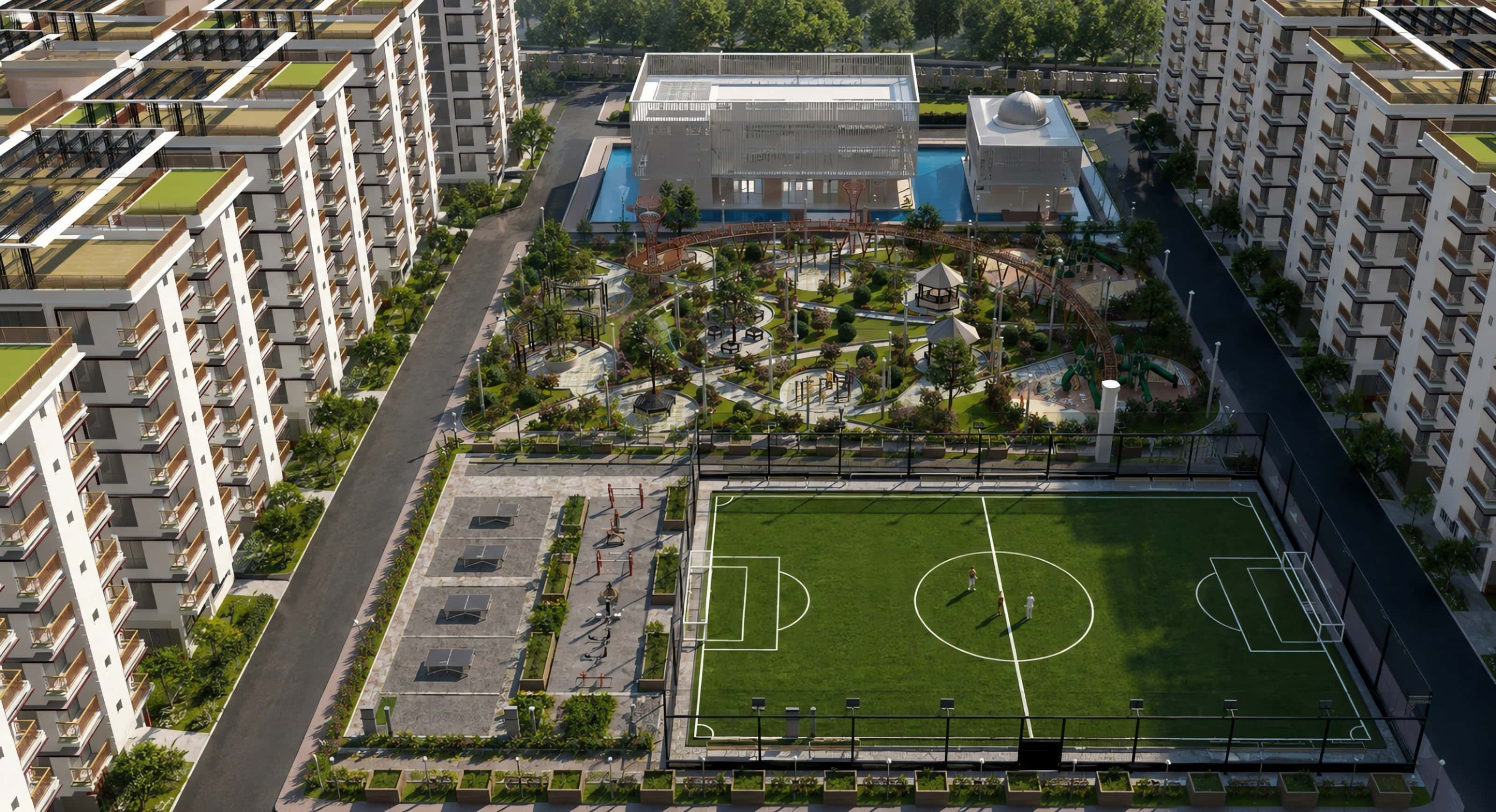 Aerial view — daylight
